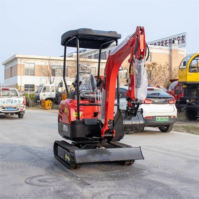जापान इंजन क्रॉलर मिनी हाइड्रोलिक खुदाई बूम स्विंग 1.8 T मिनी डिगर